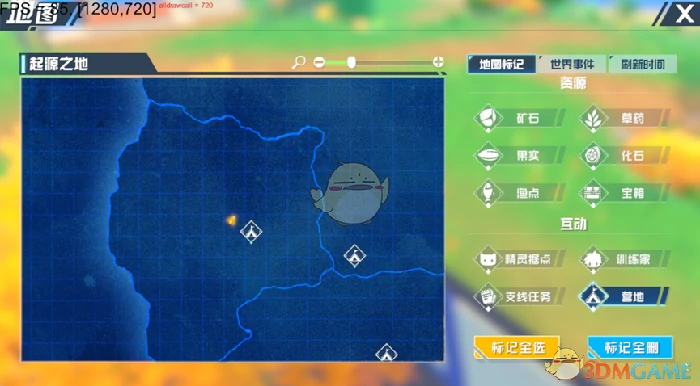 地图营地各玩法用途介绍