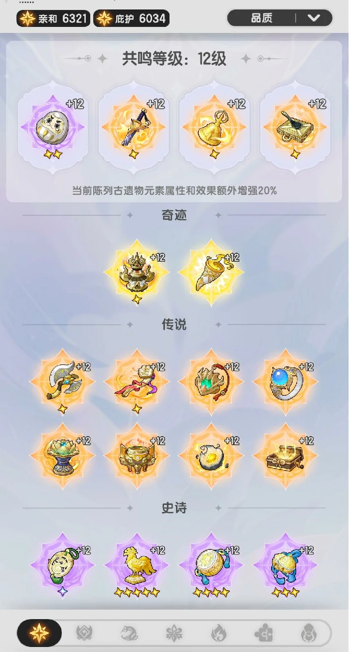 遗物系统介绍
