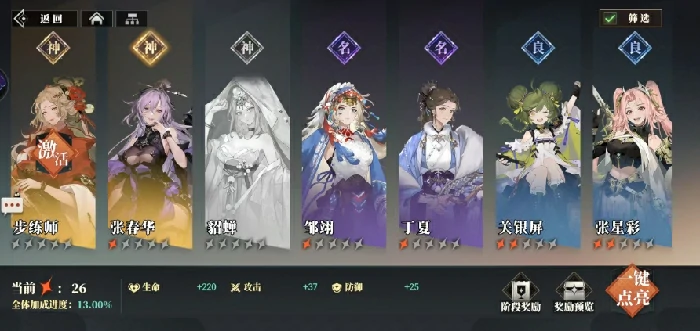 乔菱阵容搭配攻略