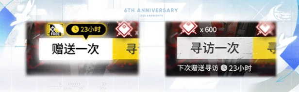 六周年限定干员介绍