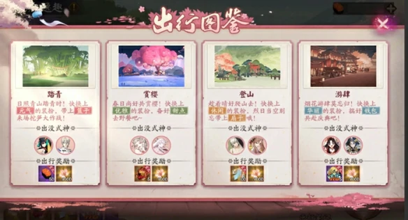 春暮纪行活动玩法介绍
