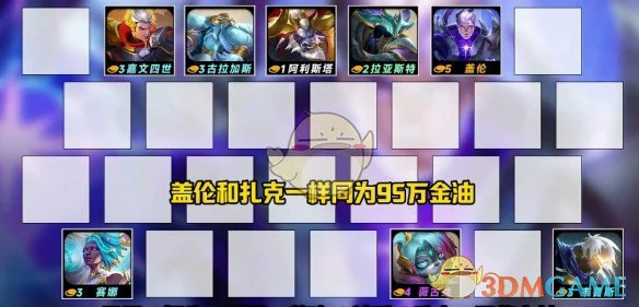 s14恭喜发财盖伦开局阵容推荐