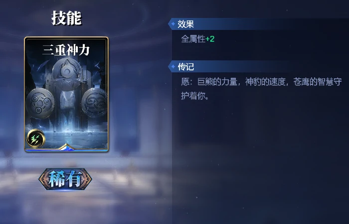 三重神力