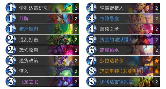 迷你包首日标准卡组大全分享