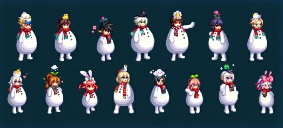 魔法家园像素套装外观全职业一览