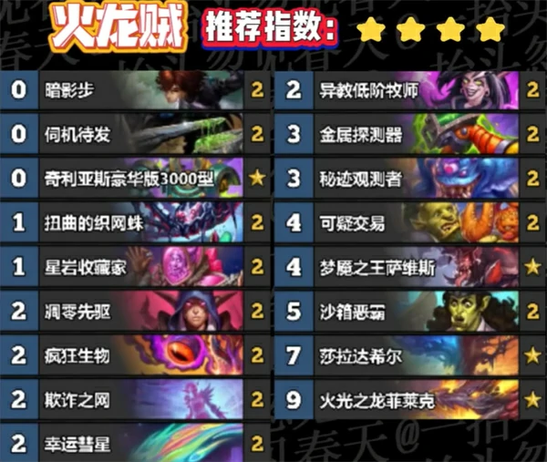 世界之树迷你包上分卡组大全分享