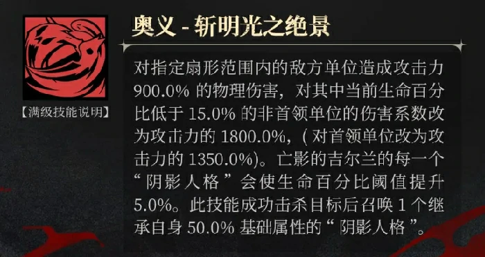 亡影的吉尔兰介绍