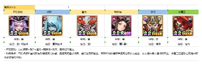 魔族诅咒流组队攻略