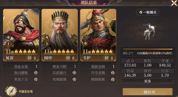 阵容搭配大全