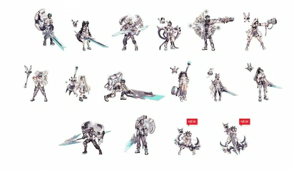 永恒的浩瀚之时空异色武器外观一览