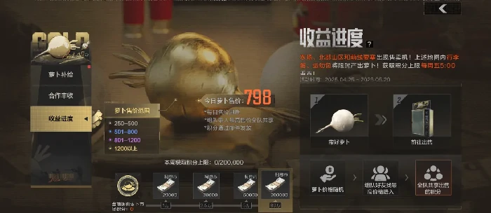 合作丰收活动攻略