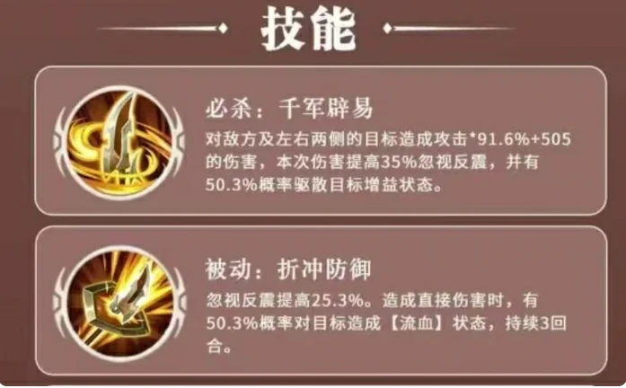 马超阵容推荐
