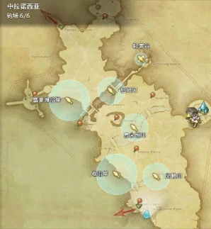 渔场分布地图一览