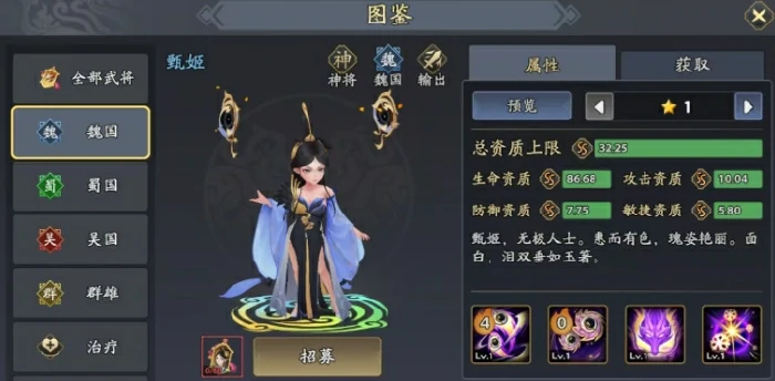 治疗角色一览