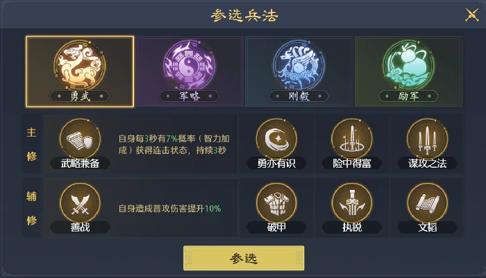 武将培养攻略