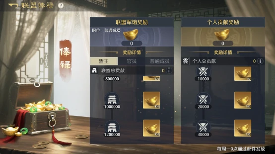 联盟系统介绍