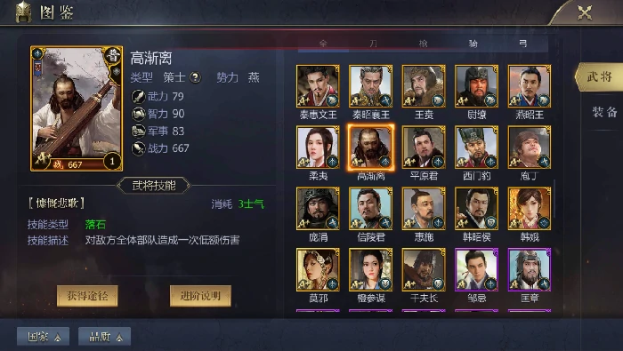 新手输出武将推荐
