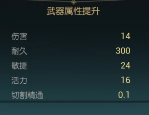双手斧改造材料一览