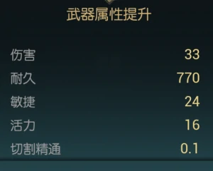 双手斧改造材料一览