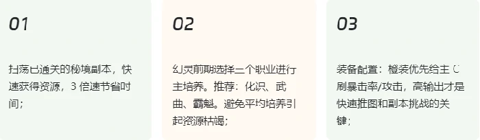 萌新开荒攻略