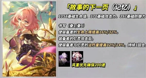 3.4新增四星光锥适配角色