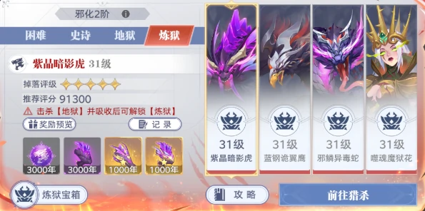 猛兽系魂环获取位置一览