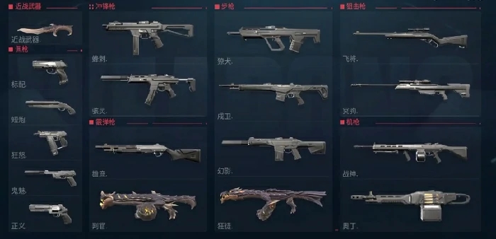 近战武器推荐