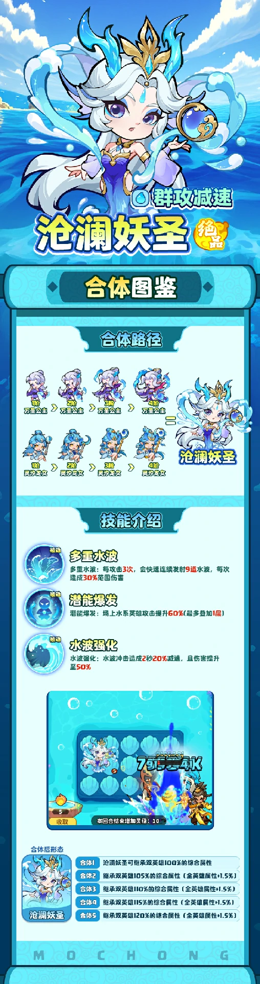 沧澜妖圣技能及合成路径
