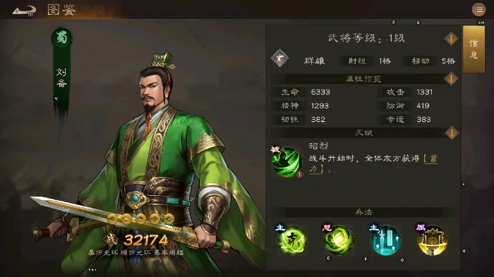 蜀将初步分析