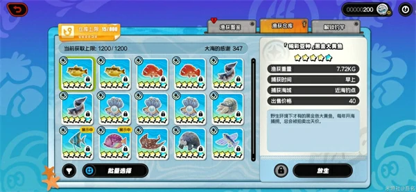 远海极钓近海鱼全五星收集技巧
