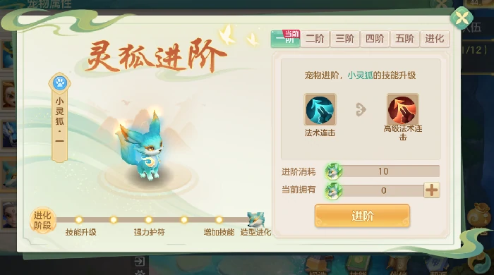 小灵狐成长进阶路线