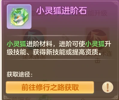 小灵狐成长进阶路线
