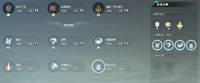 神盾骑士技能搭配攻略