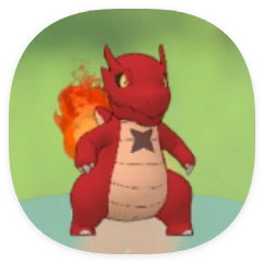 御三家幻兽火属性炎炎龙