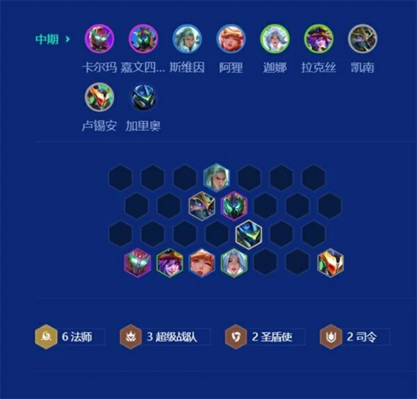 S15法师卡尔玛阵容攻略