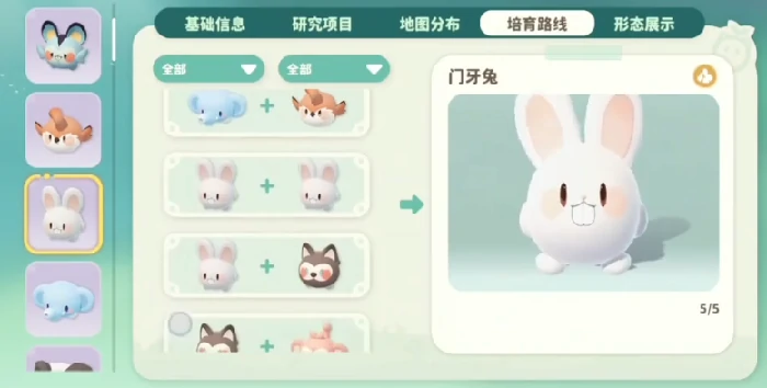 宠物一览