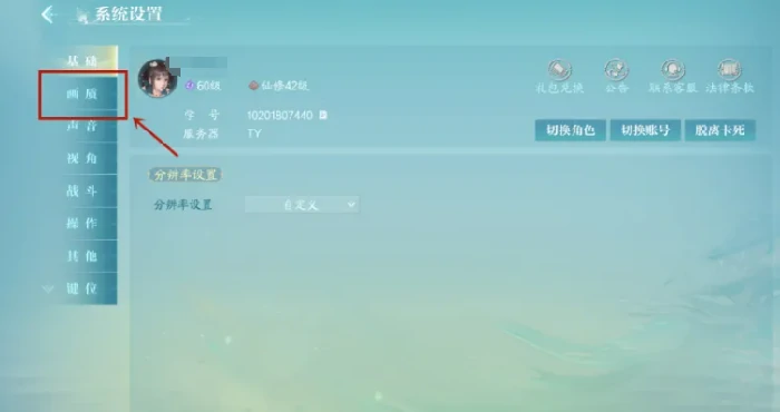 画质设置攻略