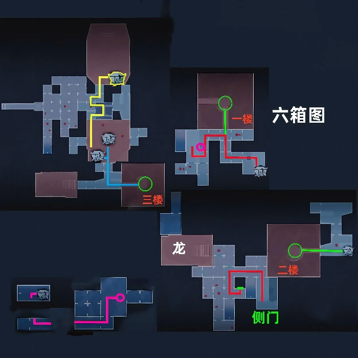 昆仑秘境极限全地图小抄