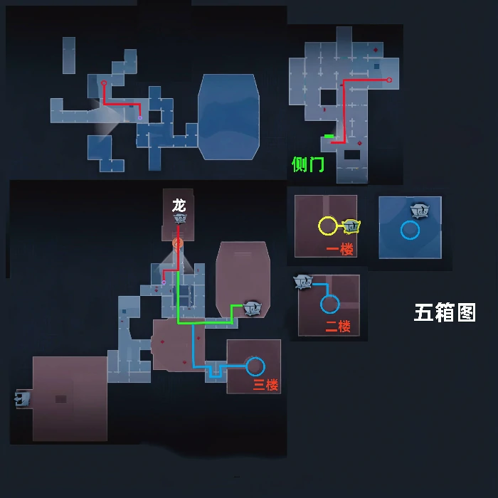 昆仑秘境极限全地图小抄