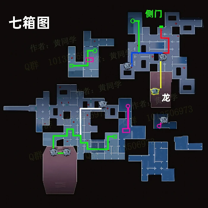 昆仑秘境极限全地图小抄