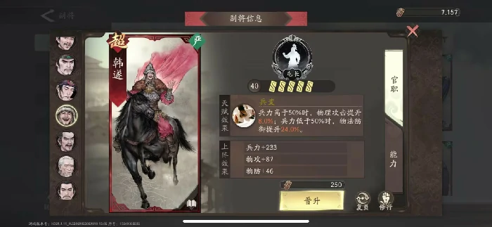 副将汇总图
