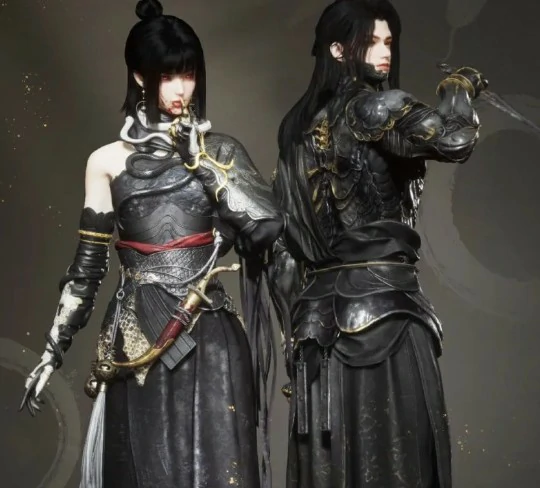 蝎心蛟影染色教程