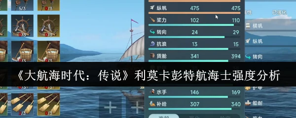利莫卡彭特航海士强度分析