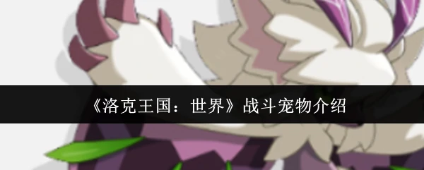 战斗宠物介绍