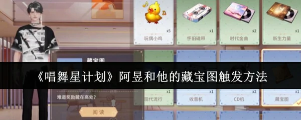 阿昱和他的藏宝图触发方法