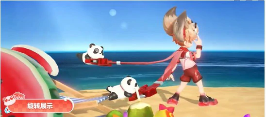 李元芳赤浪一夏星元皮肤特效展示