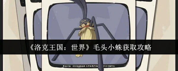 毛头小蛛获取攻略