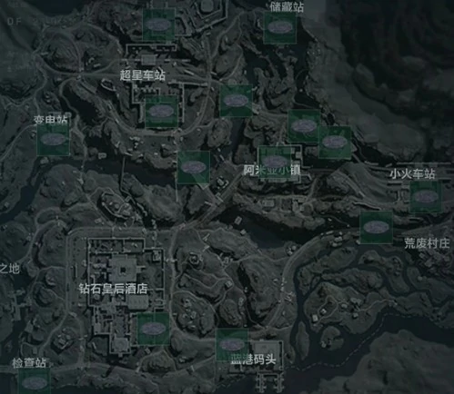 长弓溪谷井盖位置一览