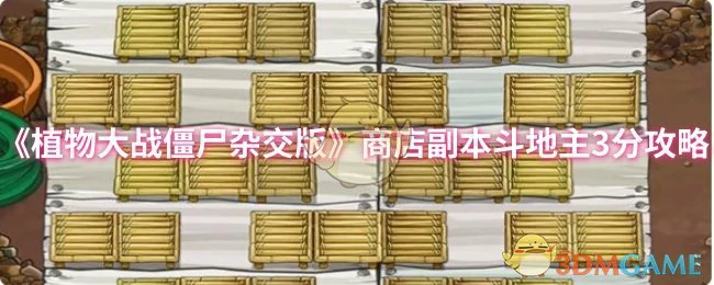 商店副本斗地主3分攻略