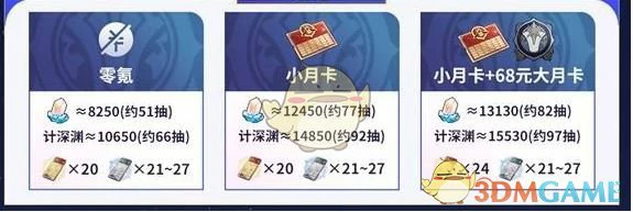 3.3版本星琼数量统计